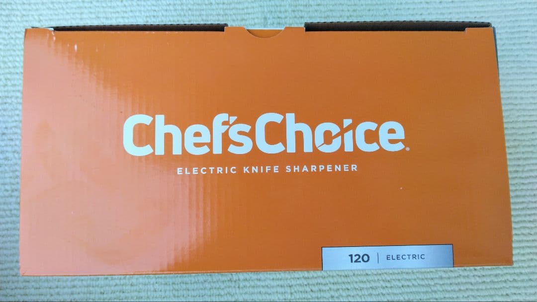 新品未使用　電動式包丁研ぎ器　シェフスチョイス