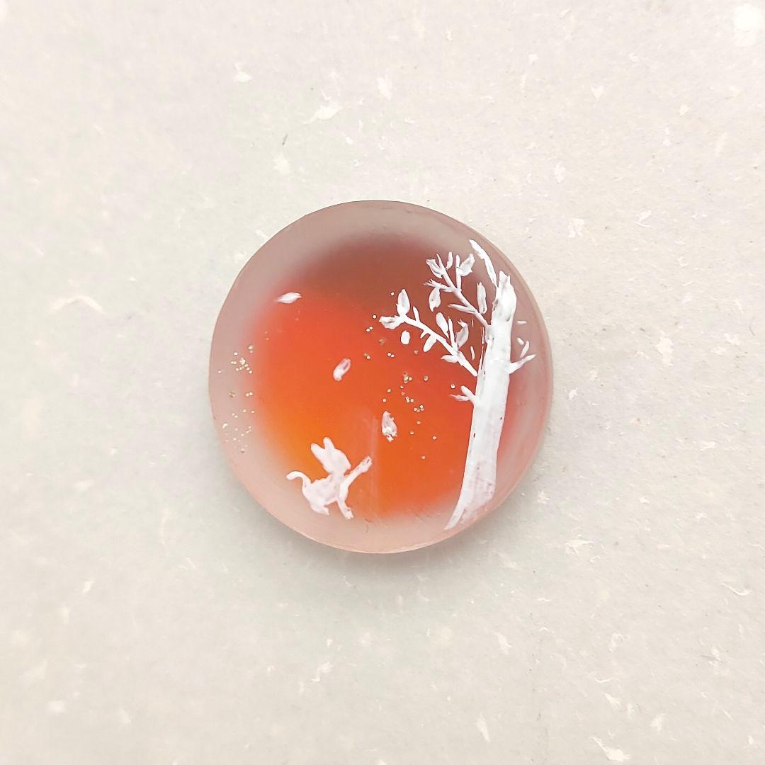 【912】ハンドメイド　レジン　ヘアゴム　ポニーフック