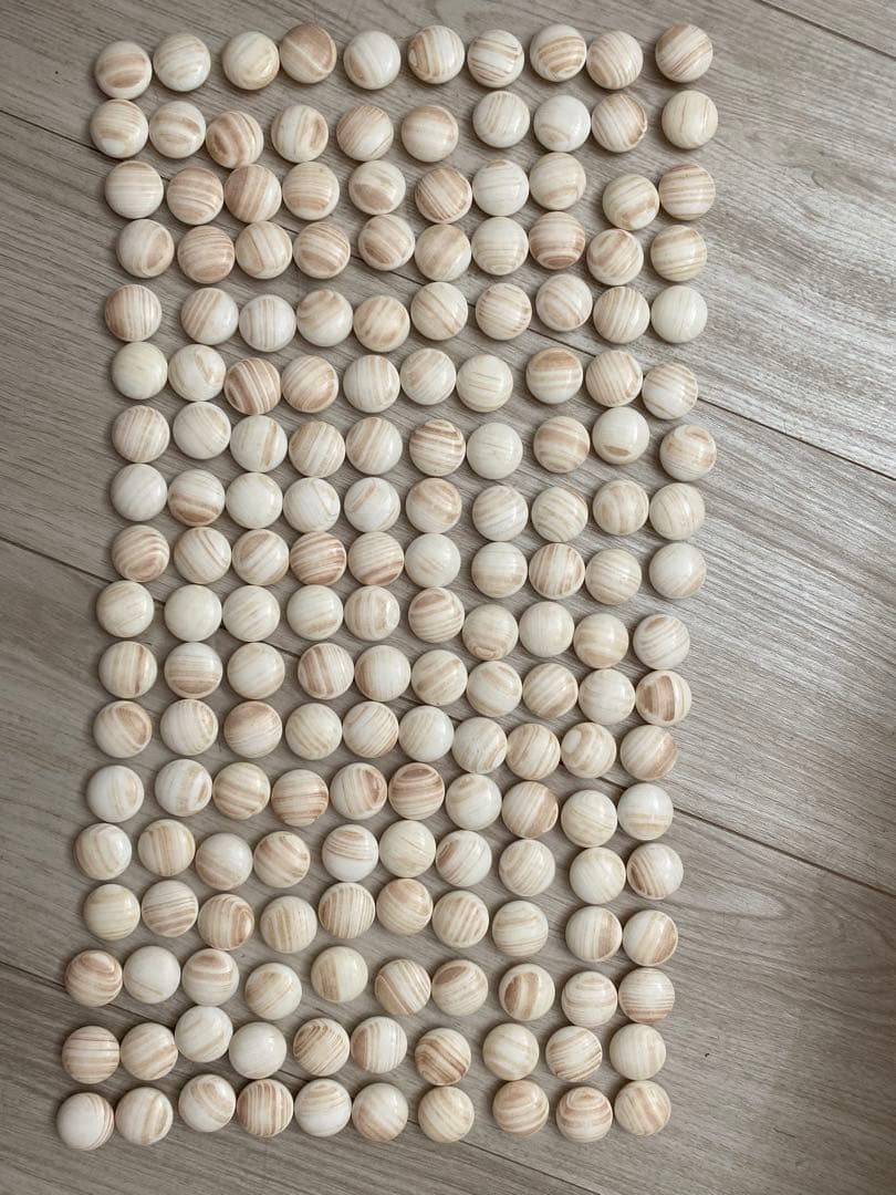 34号　蛤碁石　本蛤碁石　那智黒石　碁石　木箱付