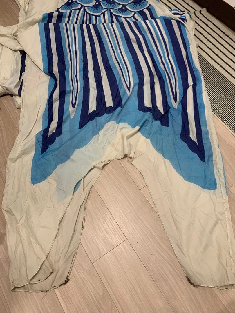 鯉のぼり　7m 青　祝　こいのぼり　単品　0171