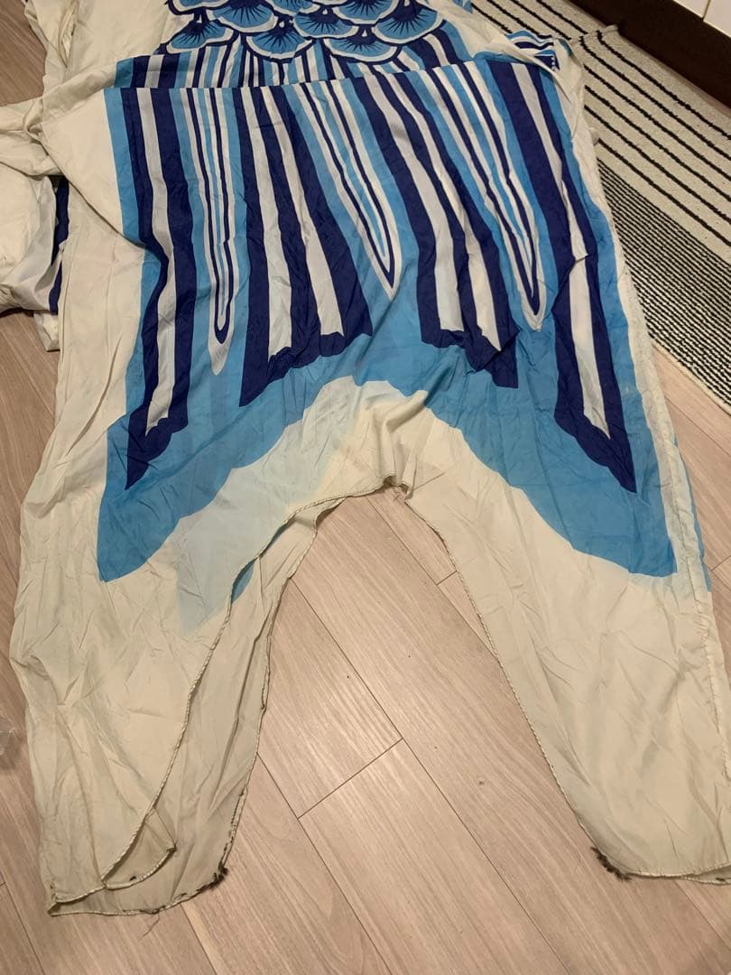 鯉のぼり　7m 青　祝　こいのぼり　単品　0171