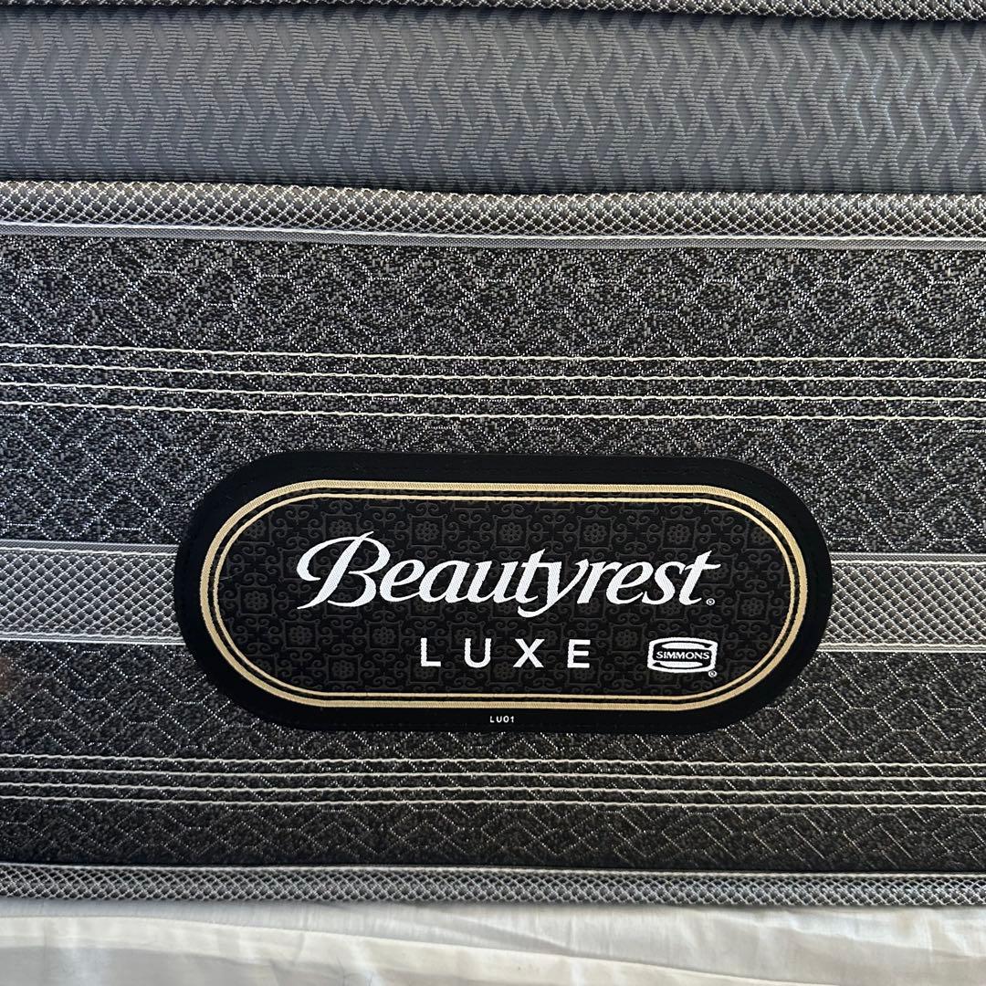 美品 シモンズ ビューティレスト プラッシュピロートップ セミダブル 2台セット