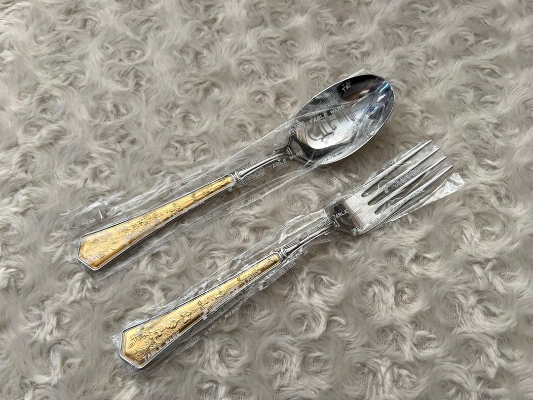 ヤマコ　カトラリーセット　オリジナル　金彩　ディナーセット〈24本セット〉