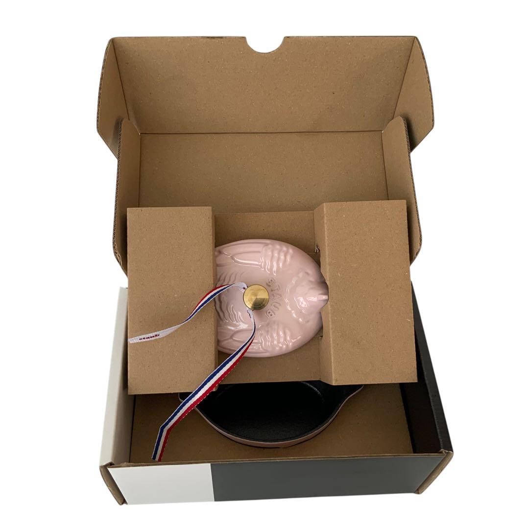 MI-5800 ストウブ スモールチキンココット ソルベローズ 未使用 箱付