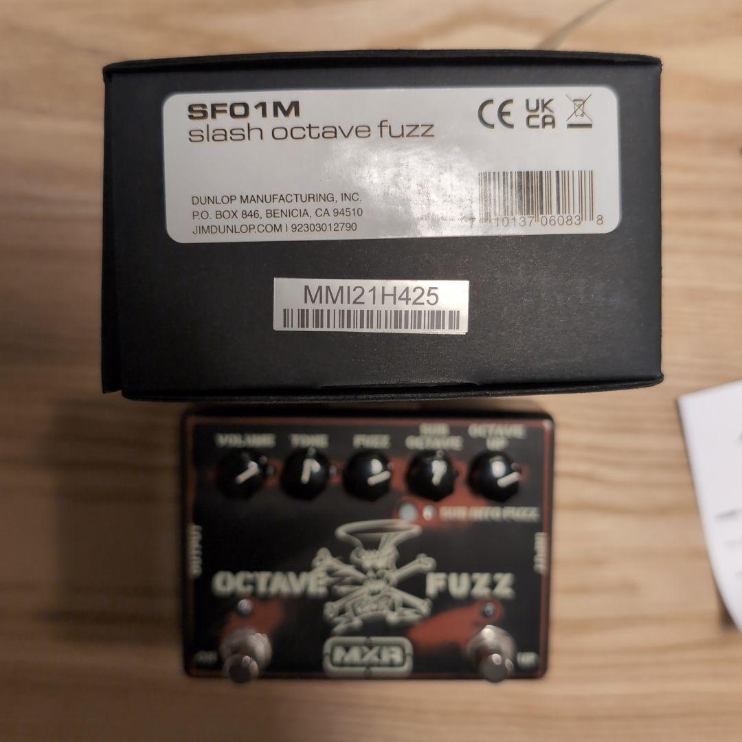 MXR SF01 スラッシュ SLASH OCTAVE FUZZ【国内正規品】