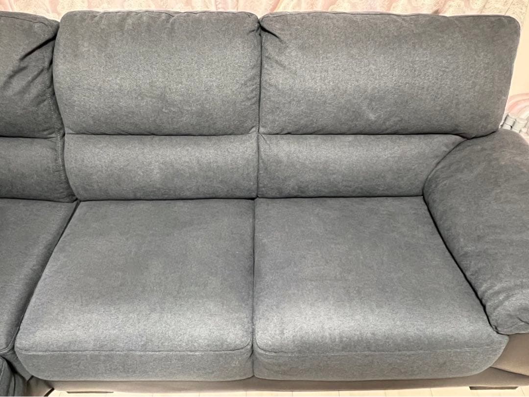 ニトリ L字カウチソファ 3〜4人掛け① 右カウチ