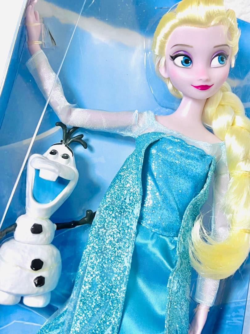 アナと雪の女王 エルサ クラシックドール ディズニーストア オラフ