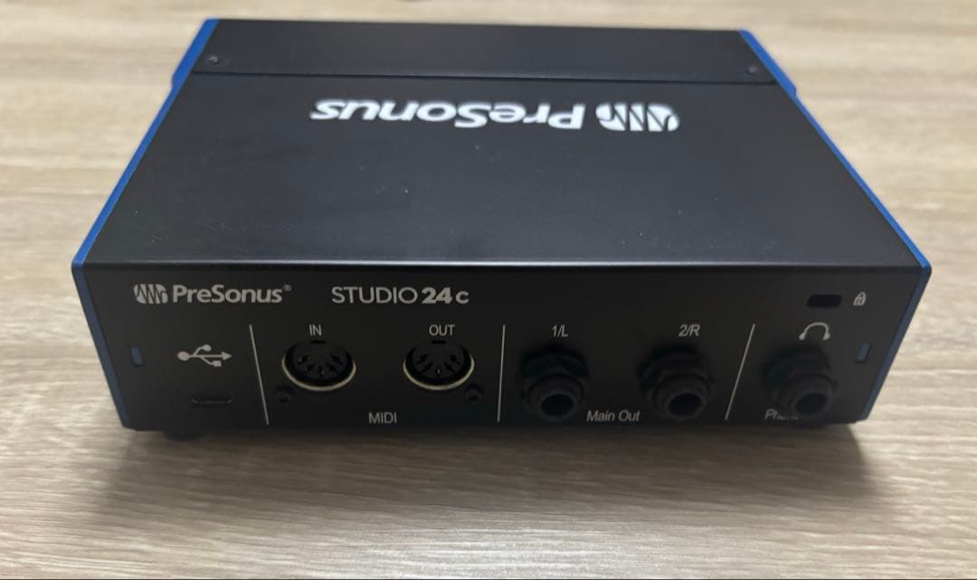 PreSonus studio 24c オーディオインターフェイス