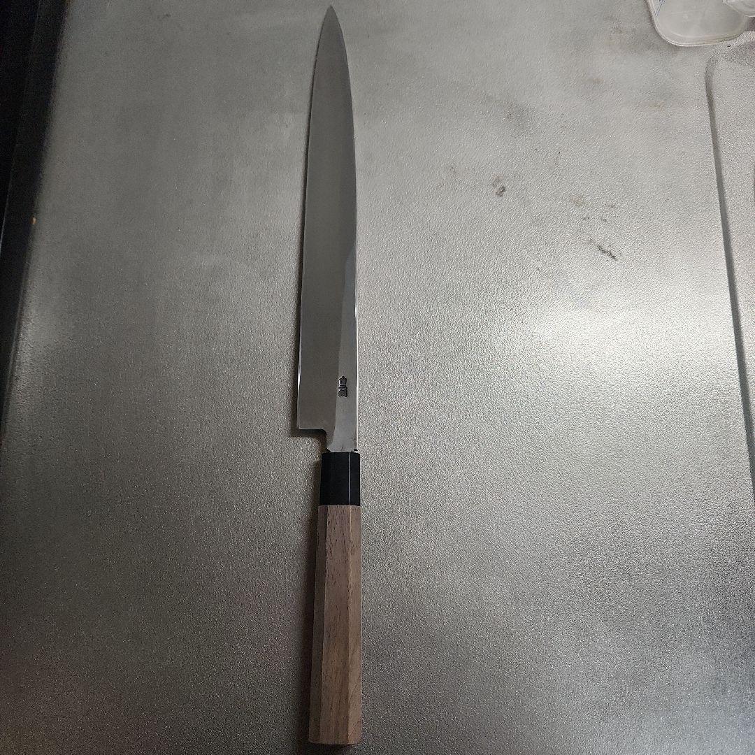 今月末まで公開　柳刃包丁　白鋼二　尺