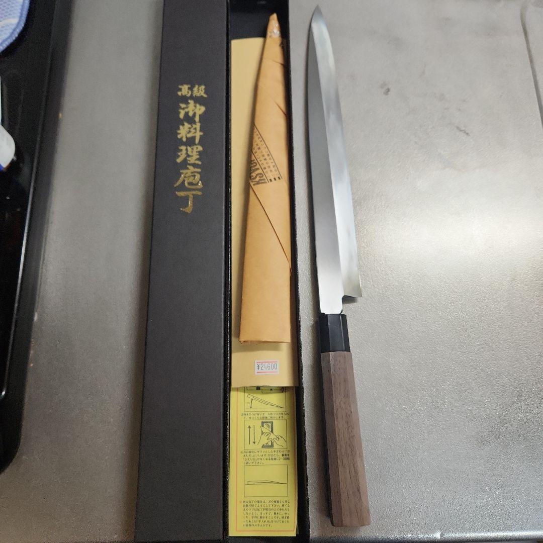 今月末まで公開　柳刃包丁　白鋼二　尺