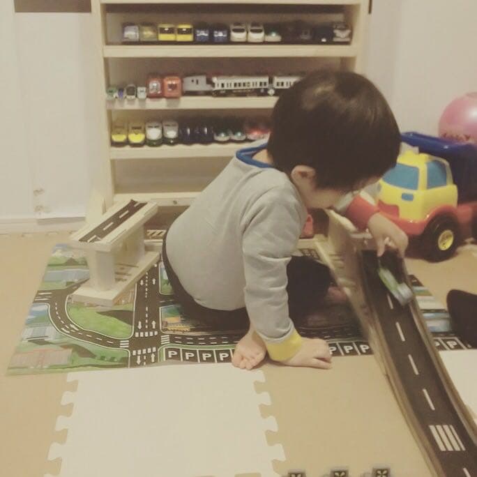 トミカ収納棚棚theBigフルセットバージョン