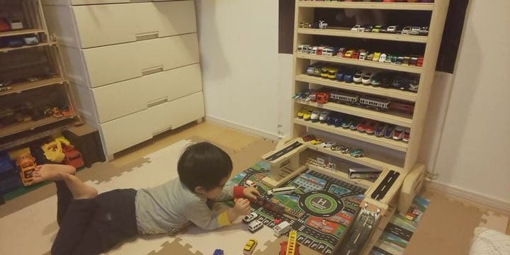 トミカ収納棚棚theBigフルセットバージョン