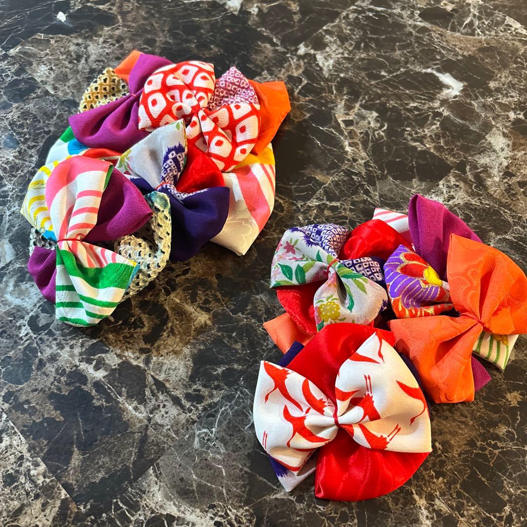 りんりんさま 3点おまとめ 髪飾り ヘッドドレス 七五三 753