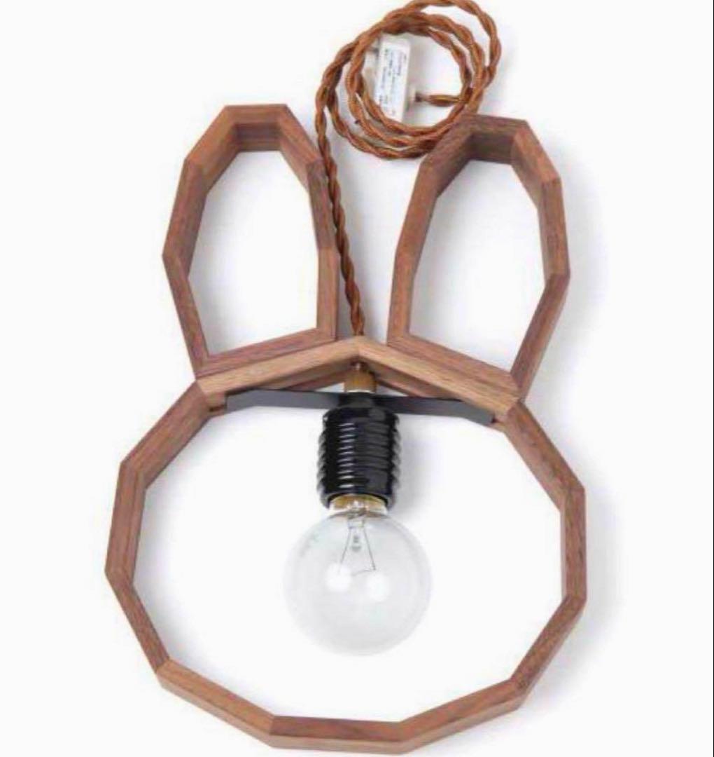 【新品未使用】ミッフィー　ウッドフレームライト