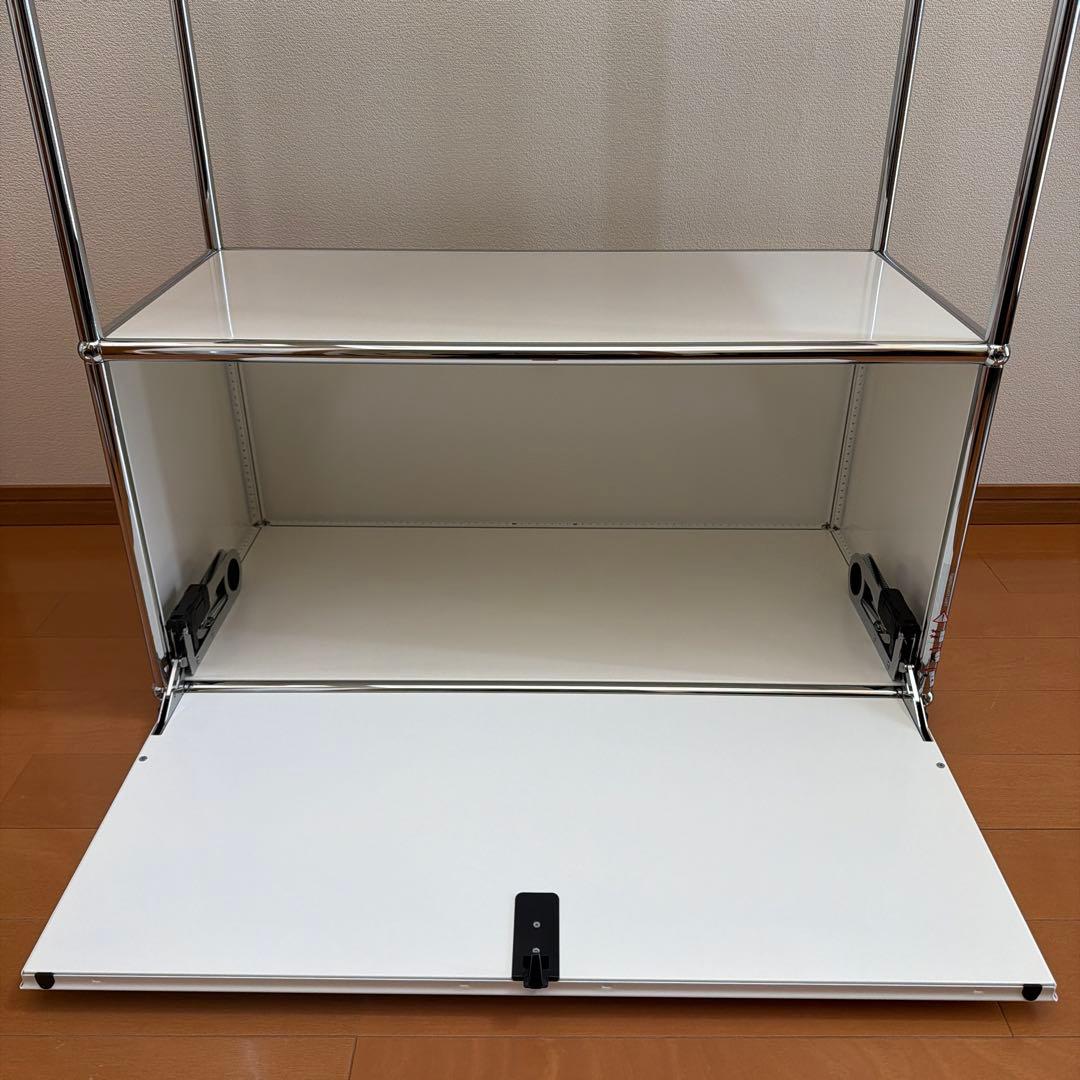 未使用 USM Haller ユーエスエム ハラー キャビネット ピュアホワイト