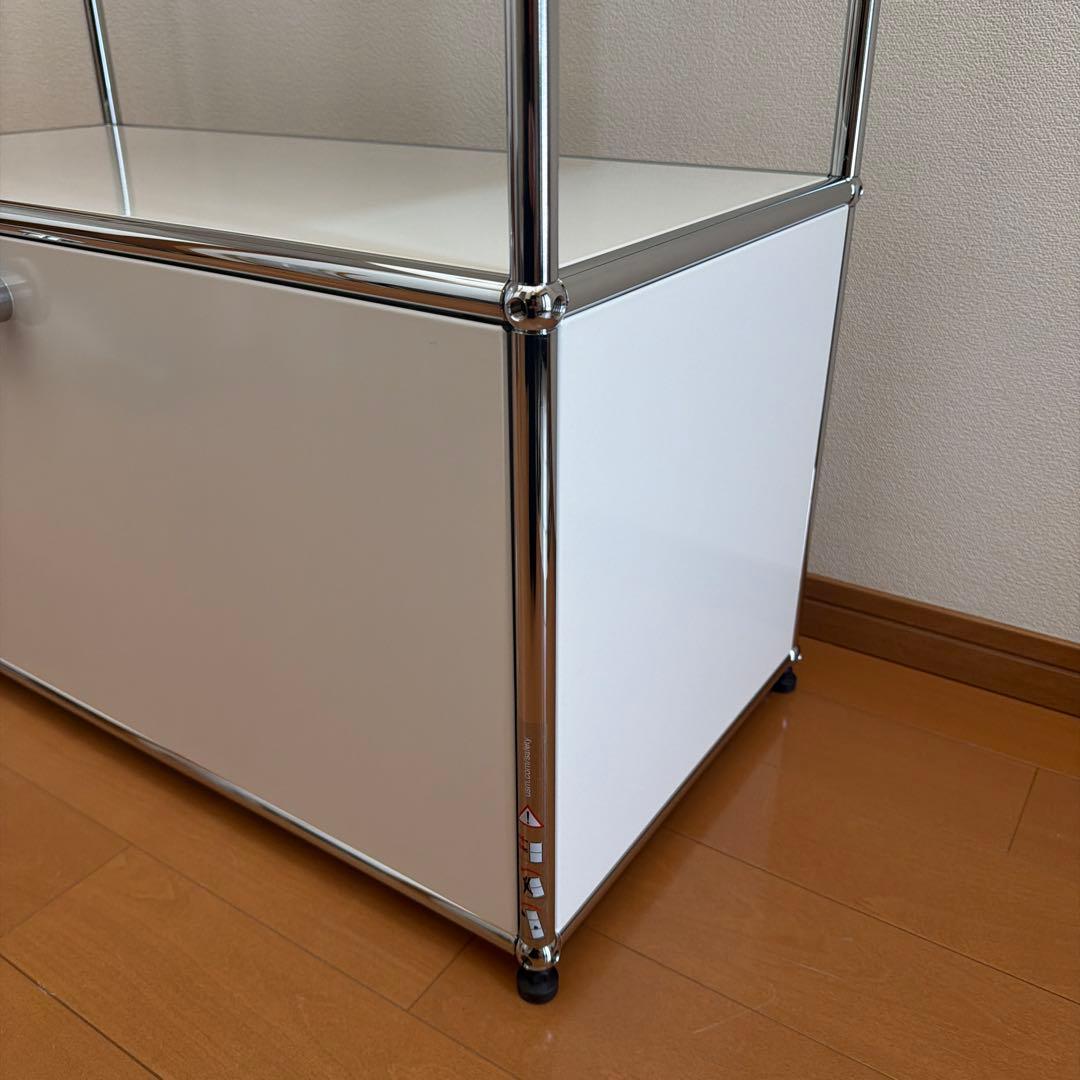 未使用 USM Haller ユーエスエム ハラー キャビネット ピュアホワイト