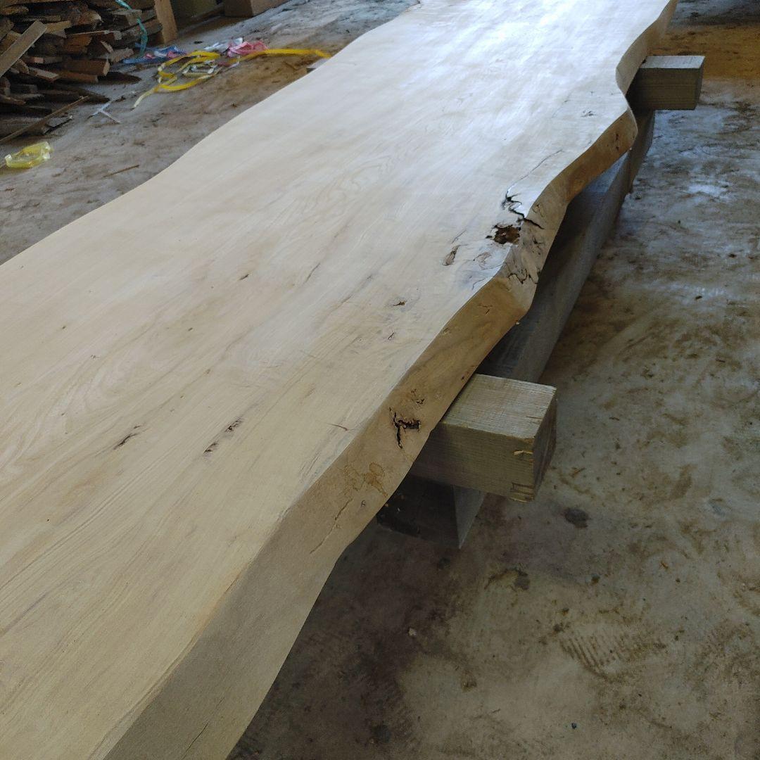 一枚板　セン　栓　ヌカセン　無垢材　天板　テーブル　カウンター DIY　番号15