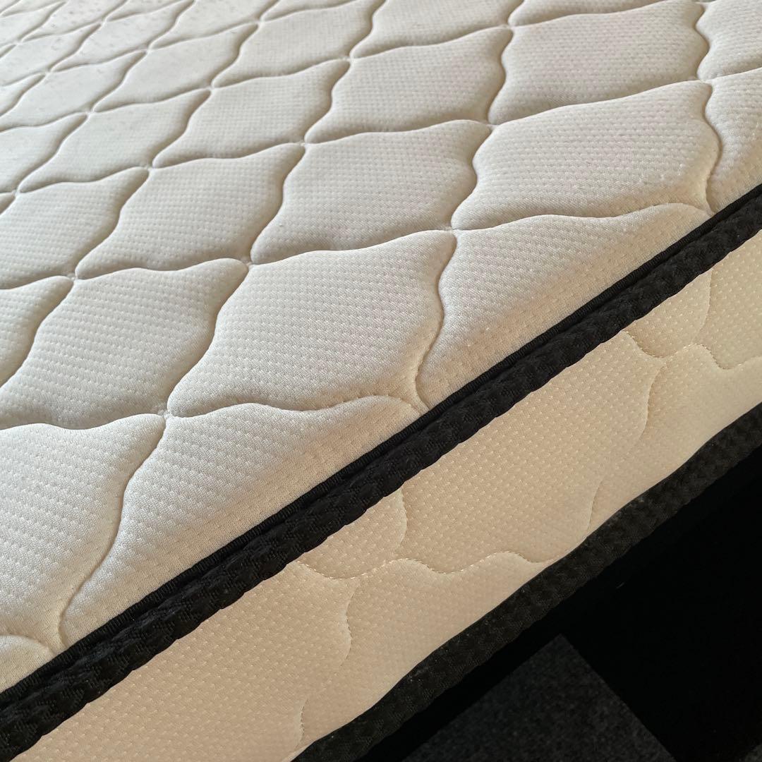 セミダブルベッド　マットレス　羽毛布団　カバー付　まとめ売り