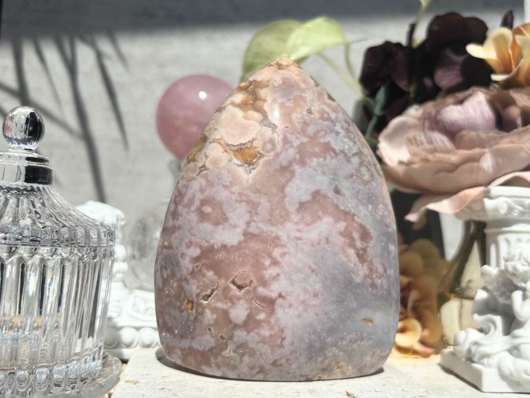 《想いを映す、春色のフレイム＊ピンクアメジスト ×桜瑪瑙》