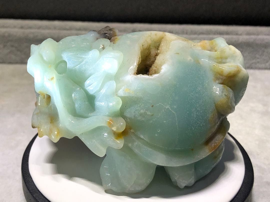 アマゾナイトジオード龍亀