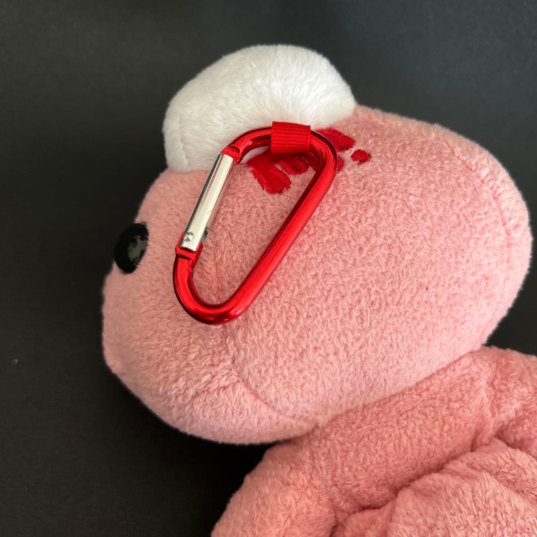 脱グルーミー咬筋力自慢ポーチカラビナ付き ピンク - メルカリ