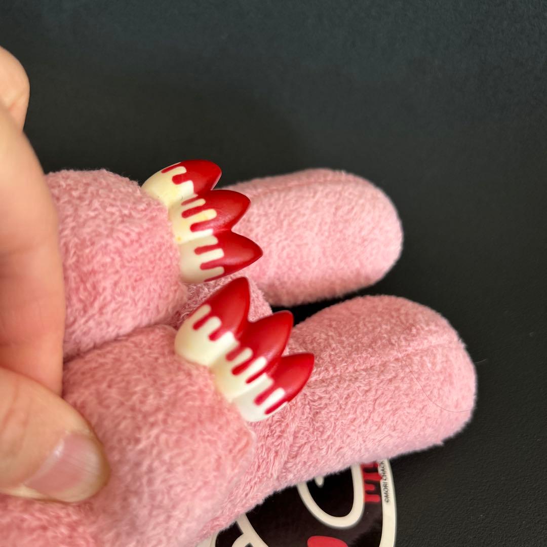 脱グルーミー咬筋力自慢ポーチカラビナ付き ピンク - メルカリ