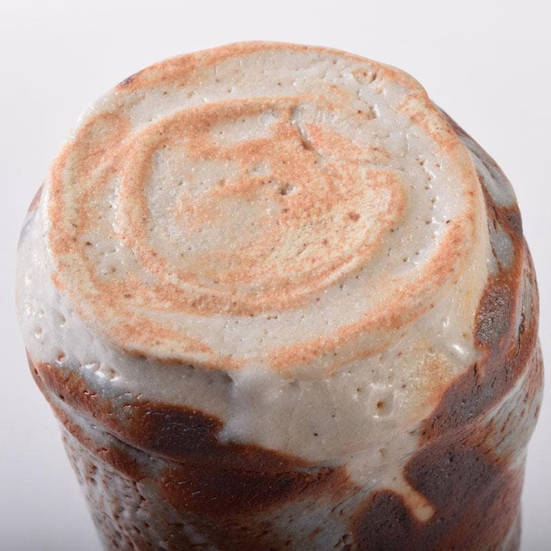 茶道具 鼠志野 林英仁作 茶入 仕覆2点付 共箱 V 7452 - メルカリ