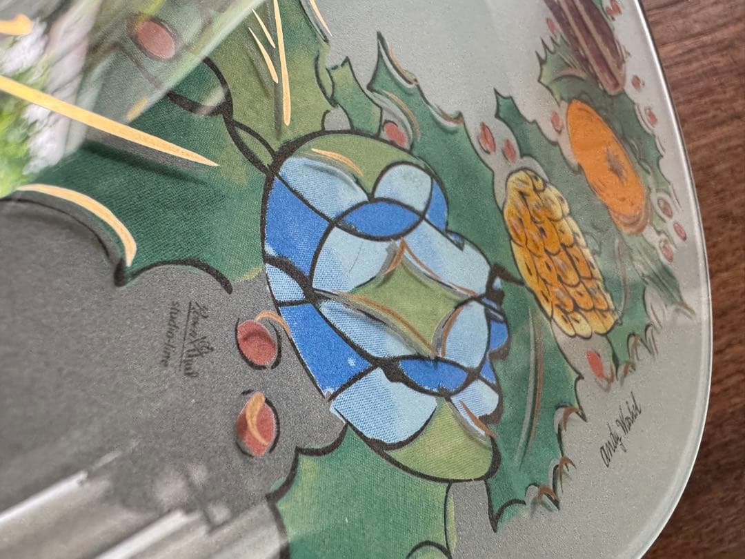 アンディ・ウォーホル クリスマスプレートローゼンタールスタジオ