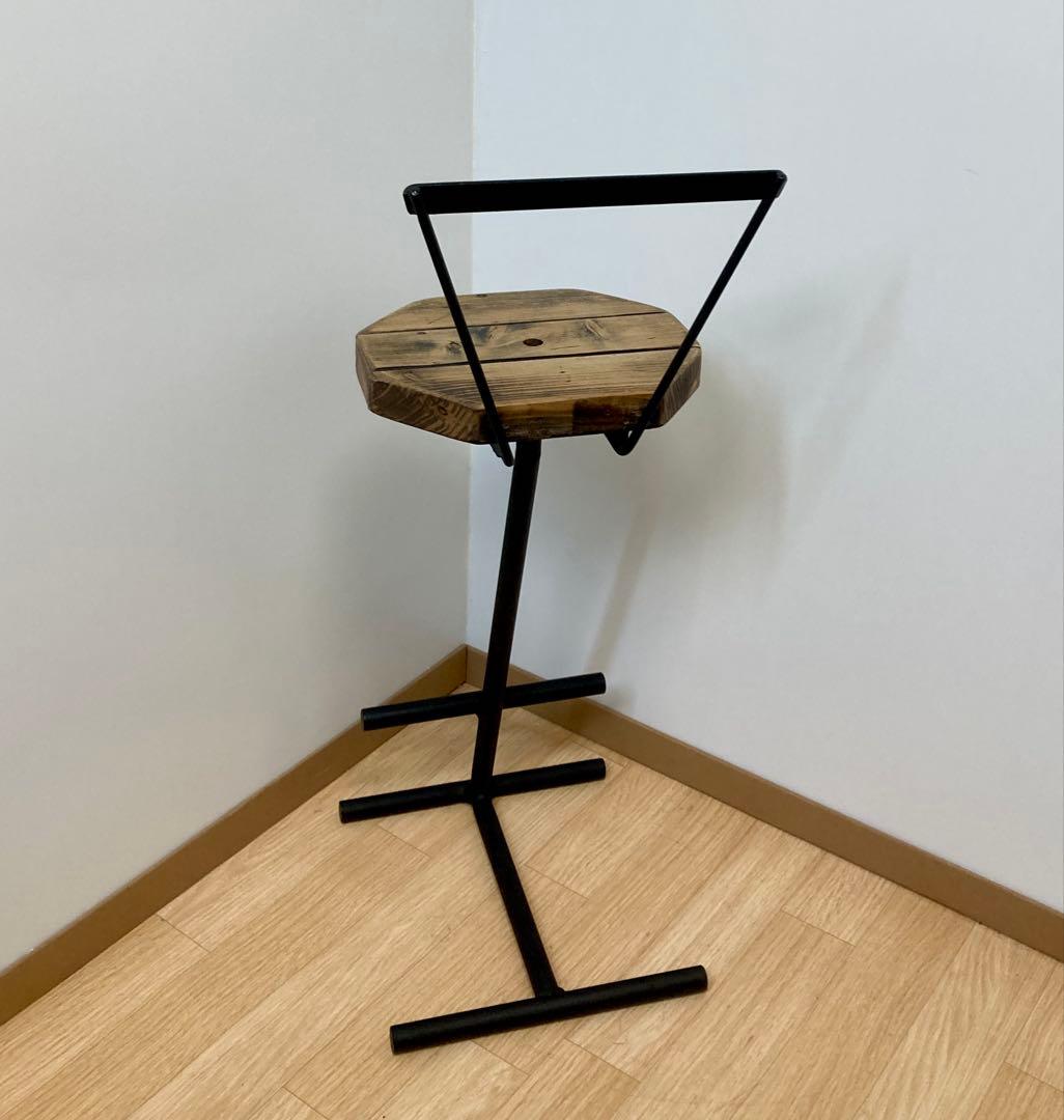 ビンテージ風カウンターチェア