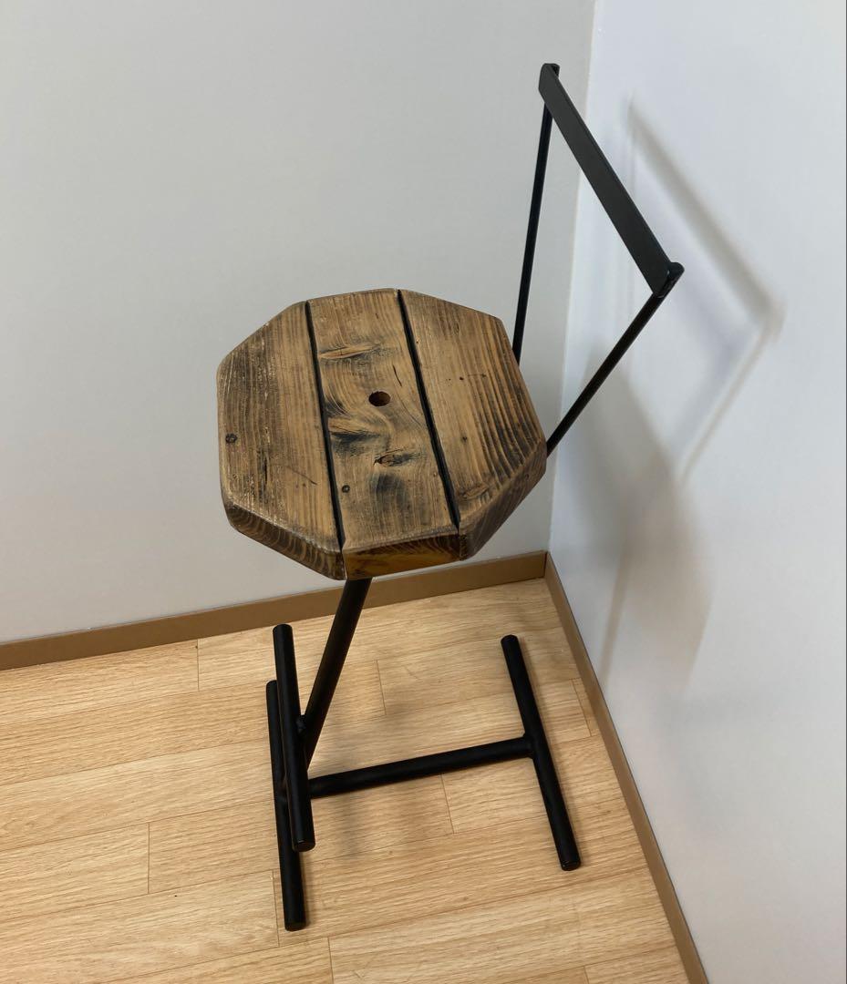 ビンテージ風カウンターチェア