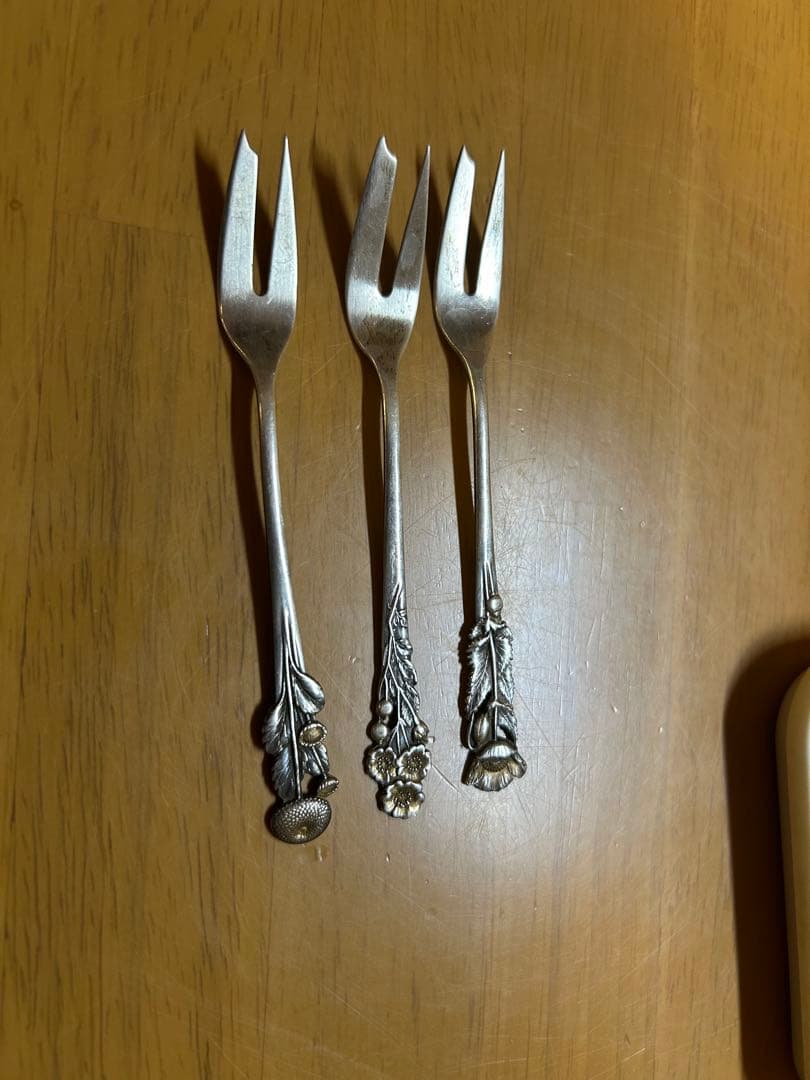 新年セール❗️ Silver 950 カトラリーセット フォーク 3本