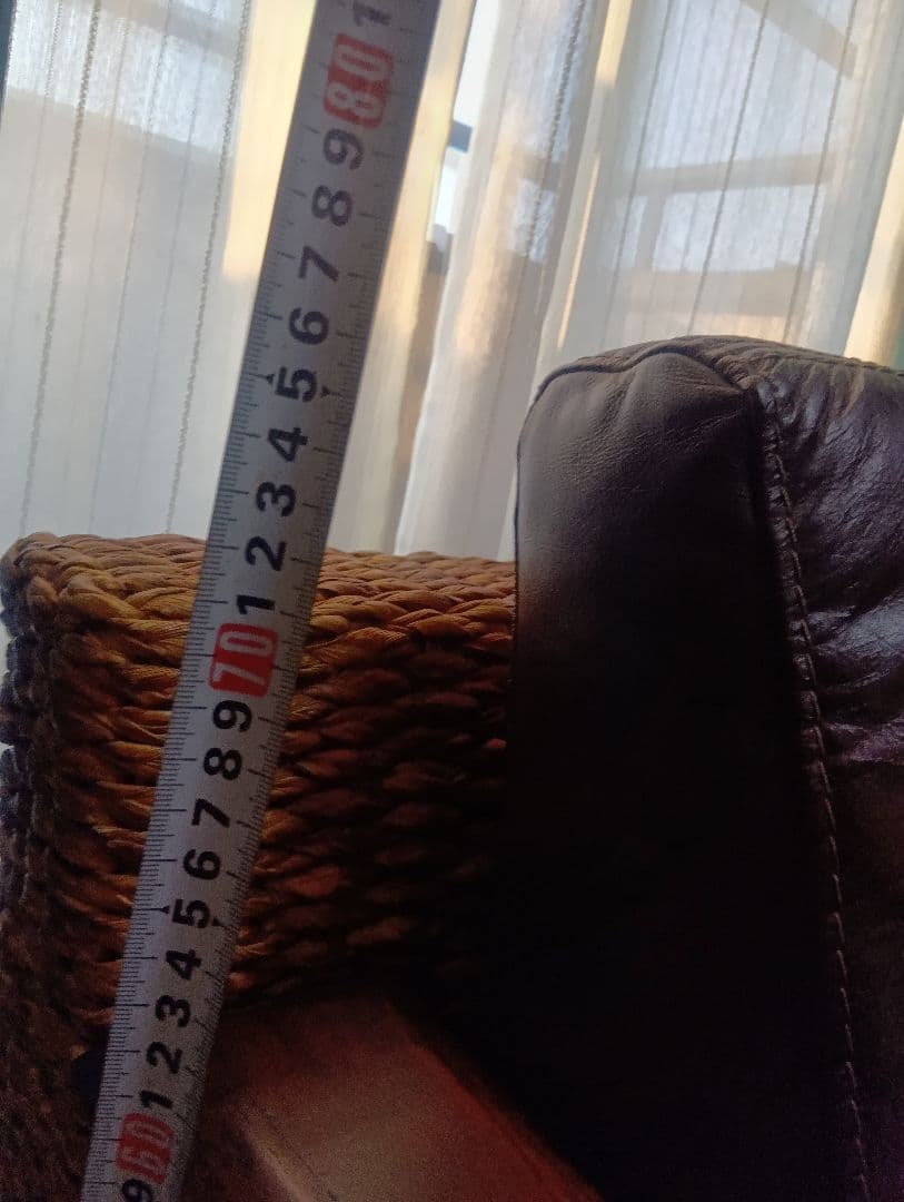 ウォーターヒヤシンス1人掛けソファ//アジアンソファ 座面背モタレPUレザー調