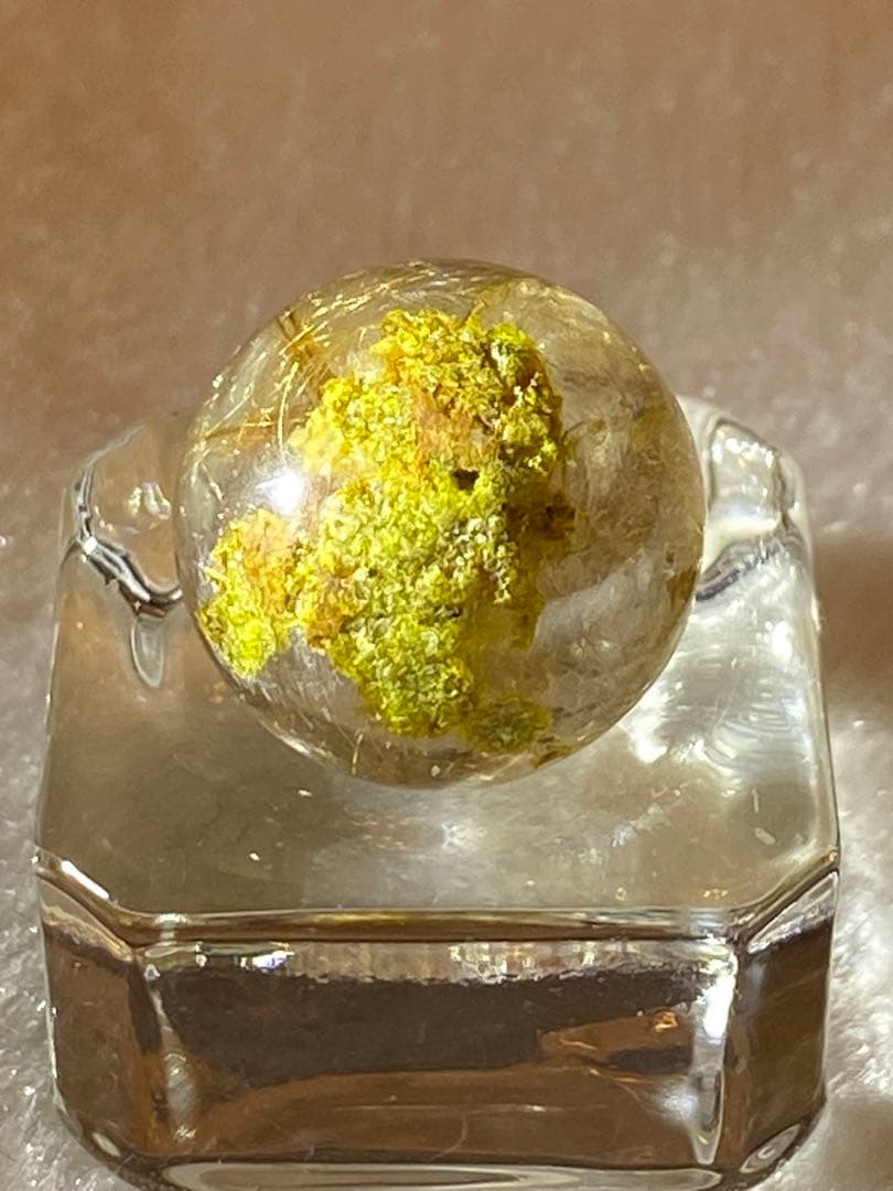 【金運、仕事運上昇】ミニ！タイチンルチル・ガーデン⭐️台座R132