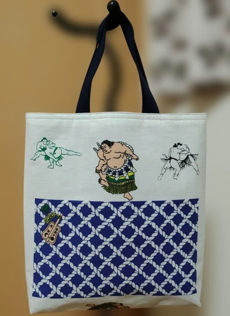 大相撲 手ぬぐい ハンドメイド トートバッグ