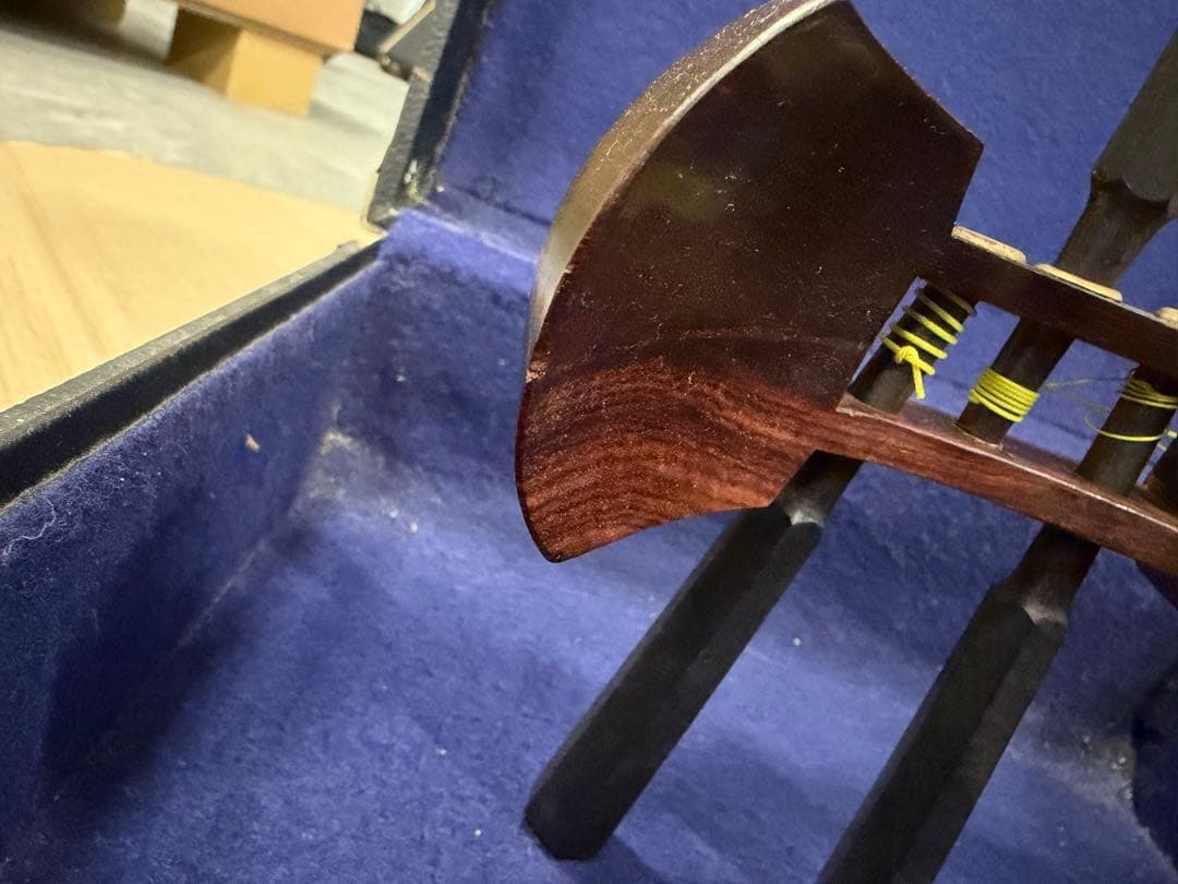 三味線本体 ケース付き 標準サイズ