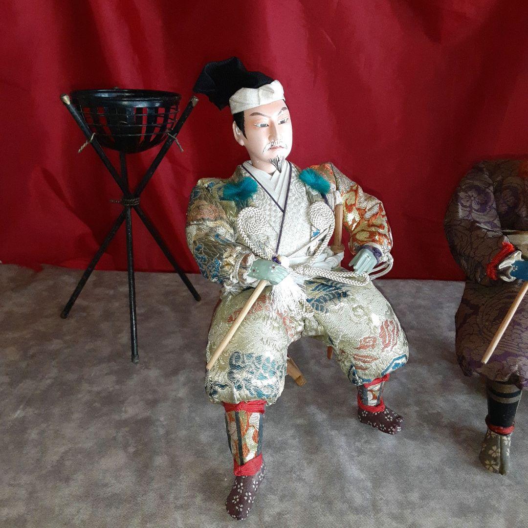五月人形　武者人形　ペア