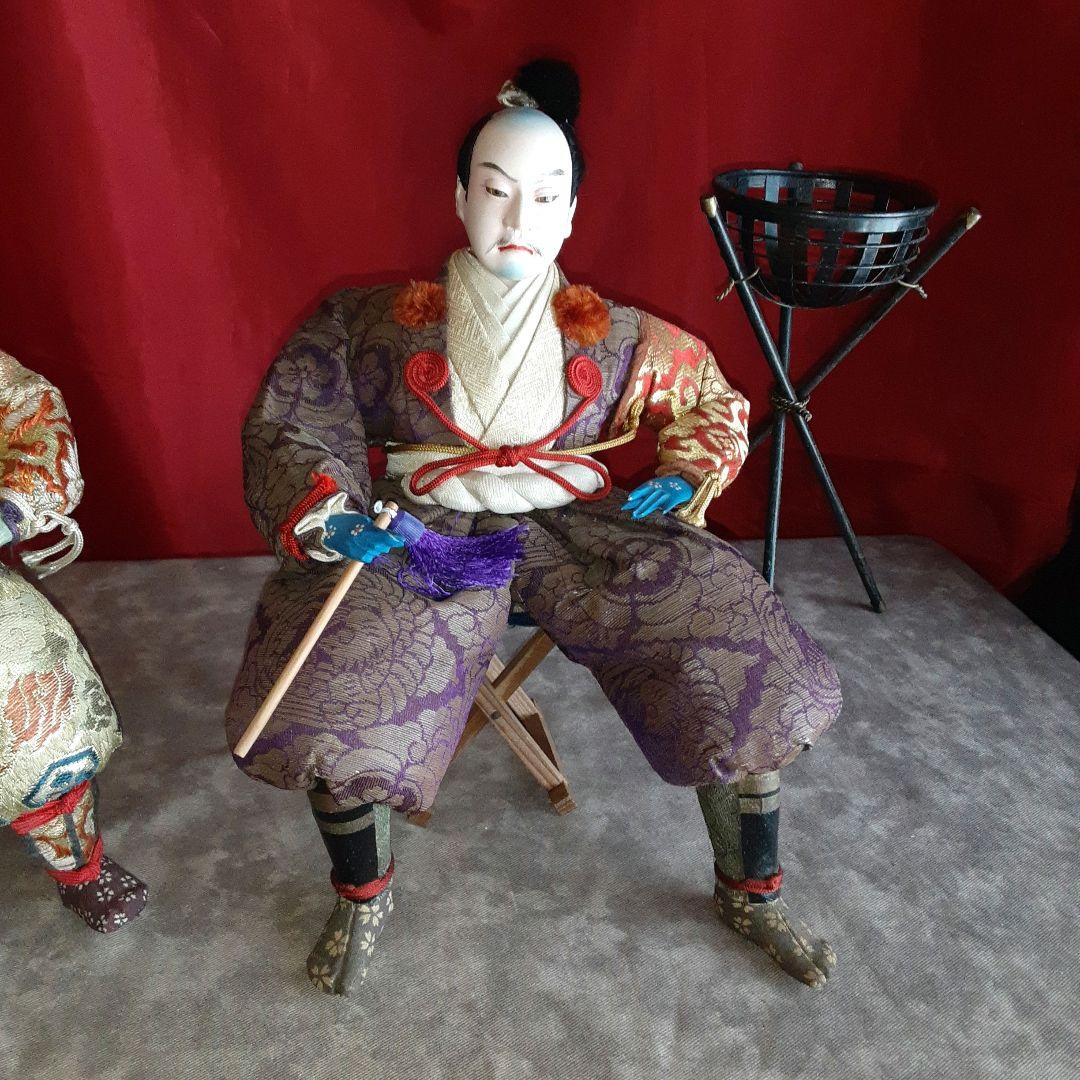 五月人形　武者人形　ペア