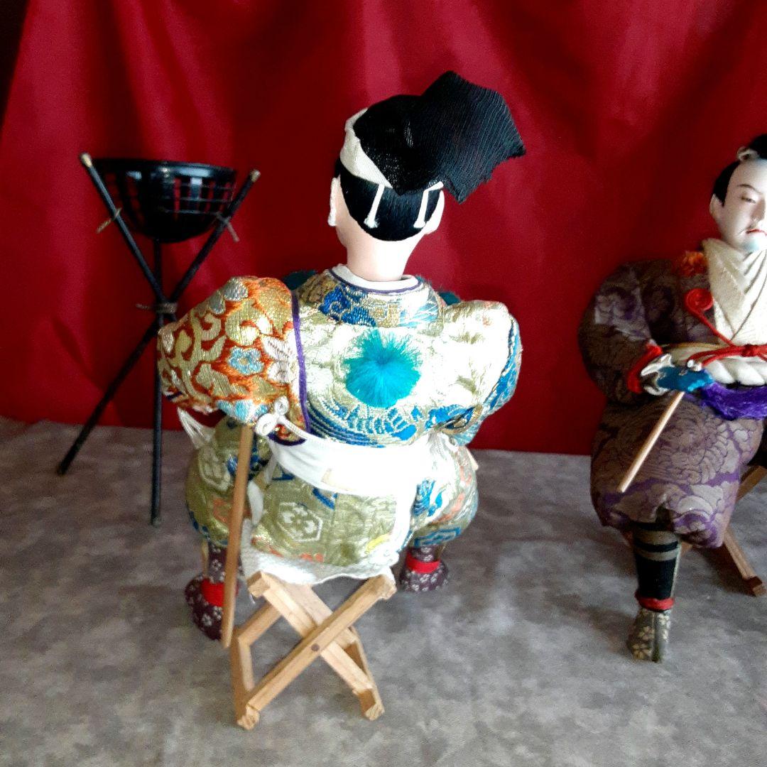 五月人形　武者人形　ペア