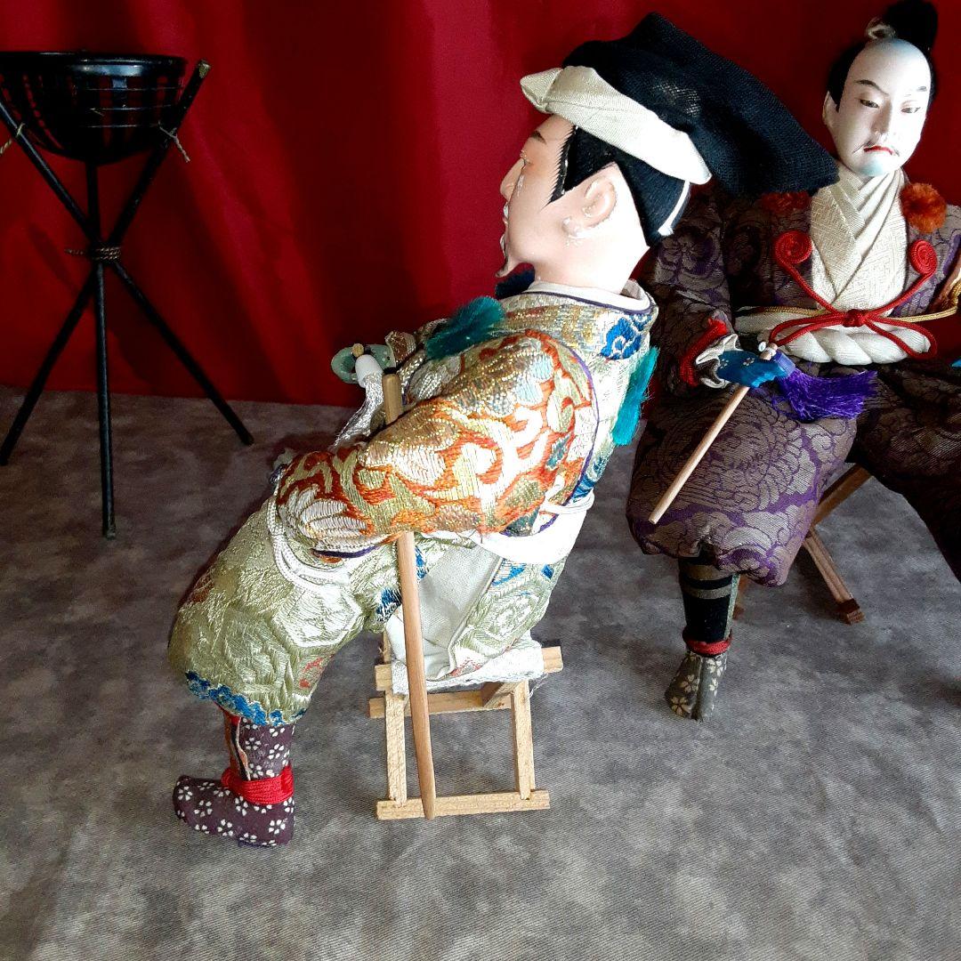 五月人形　武者人形　ペア