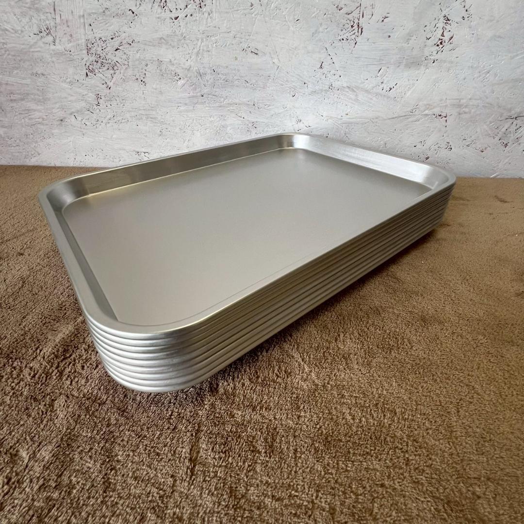 中尾アルミ アルミ製 バット ケーキ盆 大々 9枚セット まとめ売り Y1389