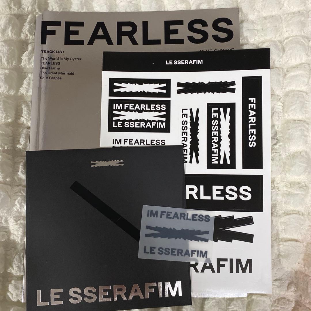 ルセラフィム FEARLESS アルバム トレカ インスタントフォト ガラム