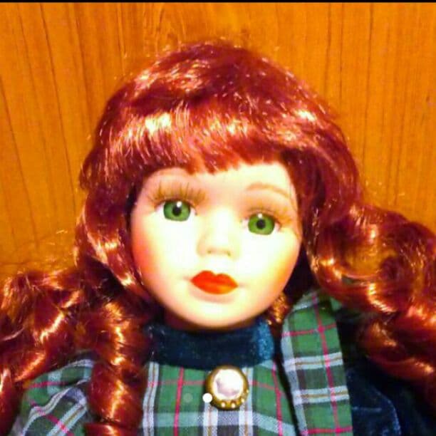 レア 眼鏡 美少女 アンティーク ビンテージ ビスクドール 人形 昭和