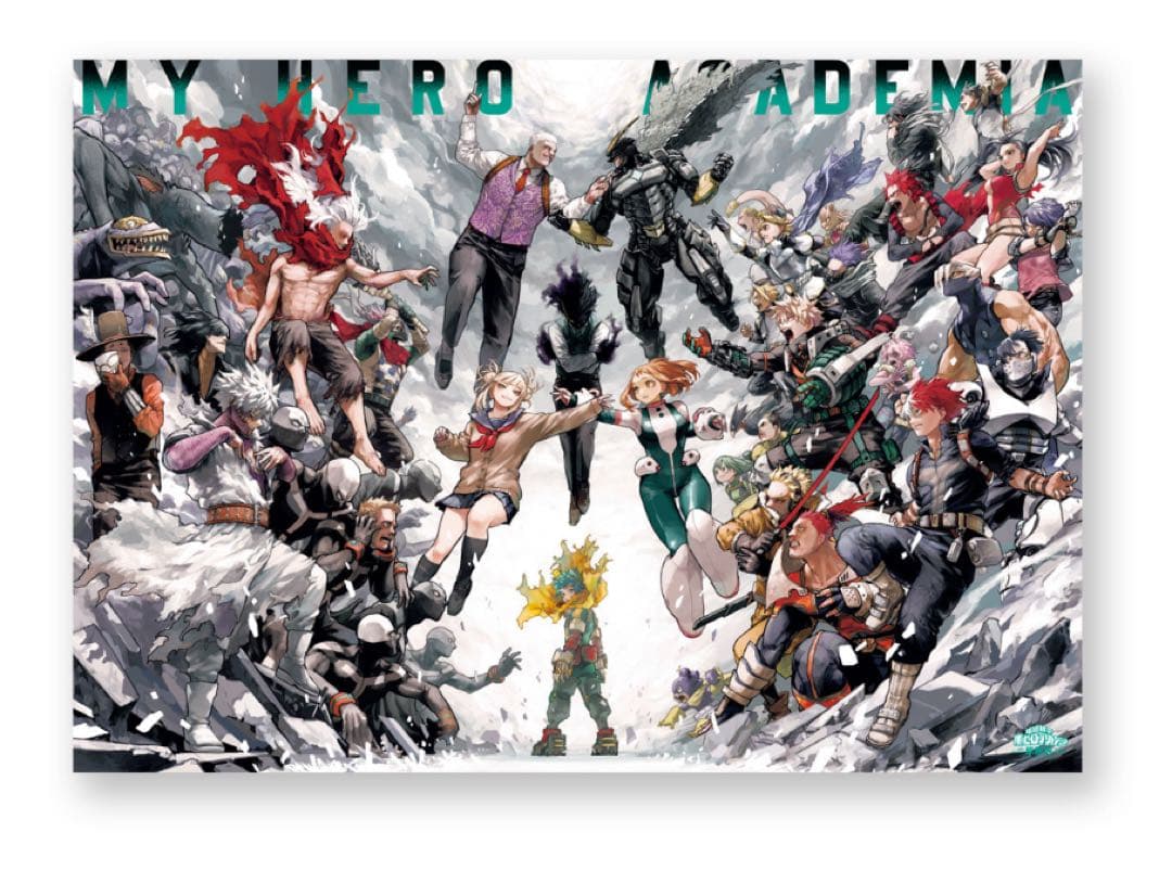 ヒロアカ】原画展 キービジュアル ショッパー ポスター 図録 ファイル