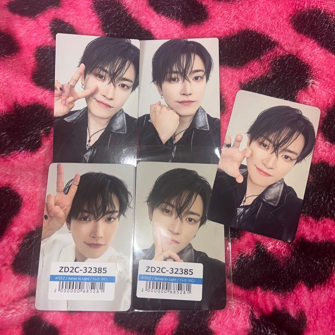 ATEEZ ホンジュン Ashes to Light トレカ 5枚 - メルカリ