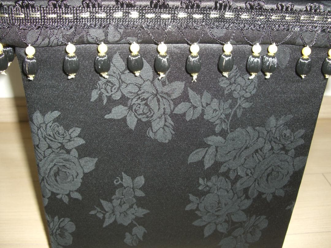 ★フランス生地インテリア茶箱スツール★薔薇柄★１０キロサイズ大容量
