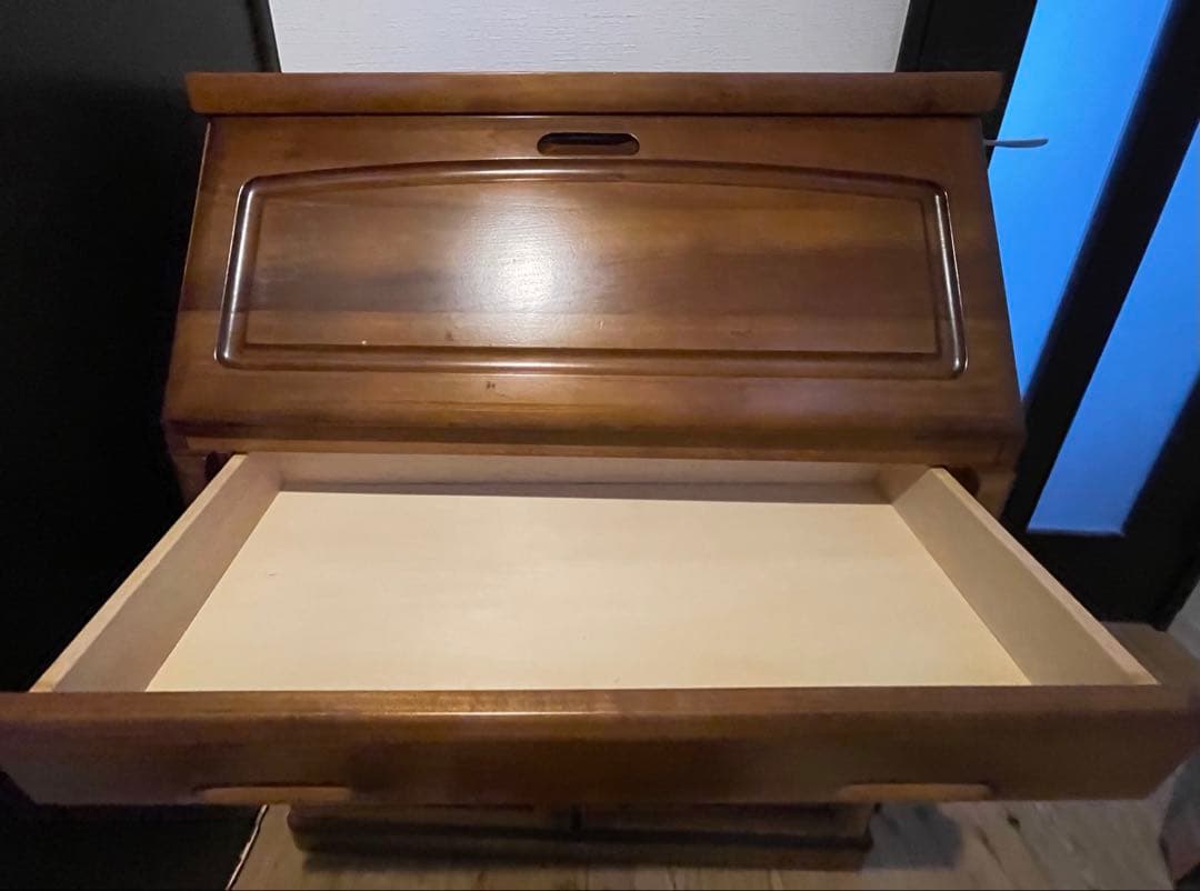 ヴィンテージ家具　大雪木工　ライティングビューロー　机　ワークデスク　学習机