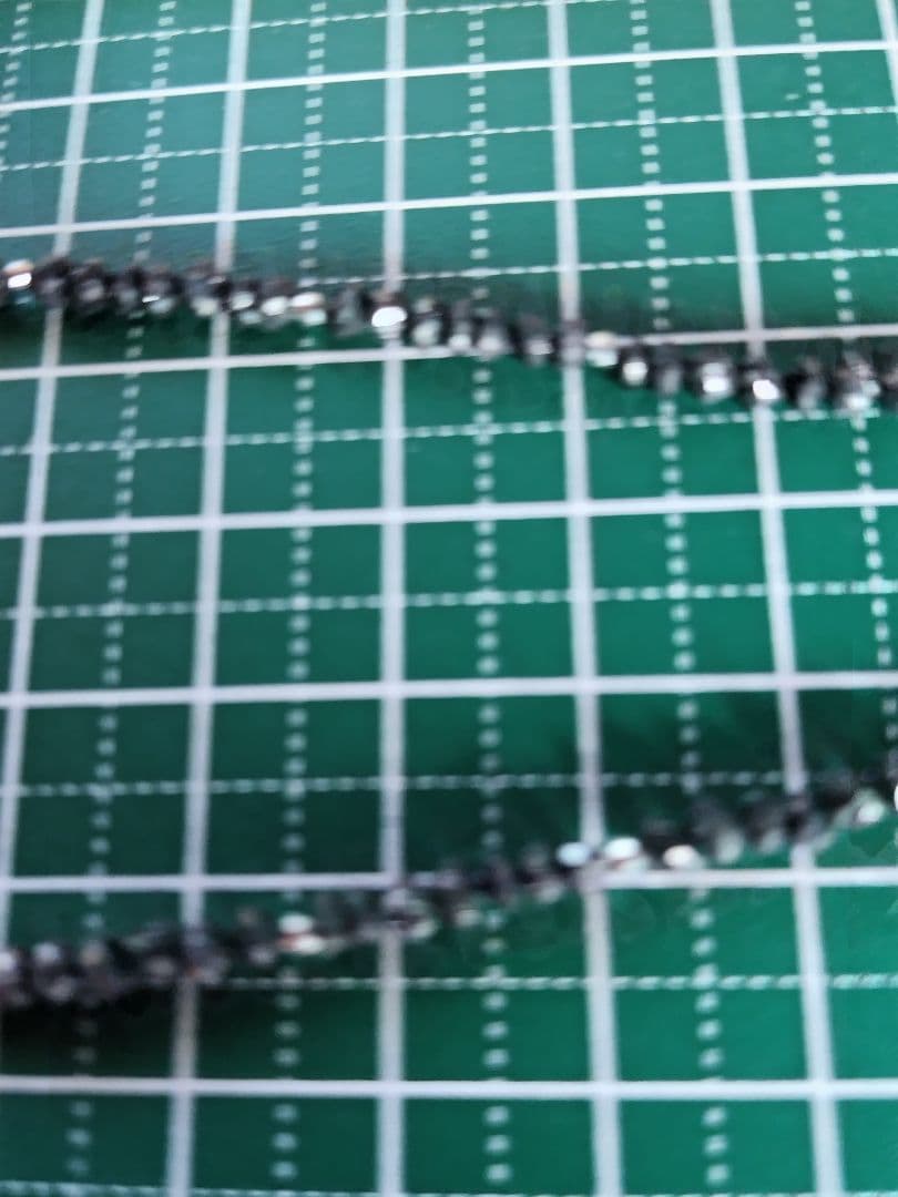 K18WG 30ct ブラックダイヤ ネックレス　K18WGミラーカット