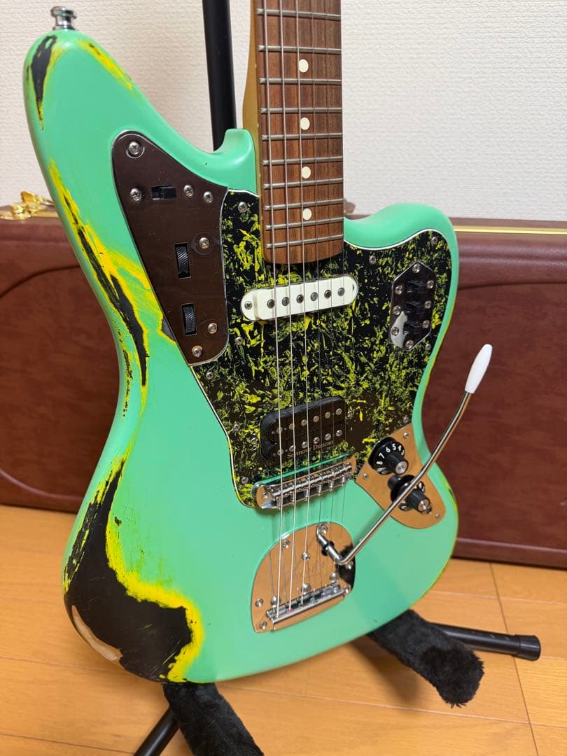 fenderフェンダーカスタム、ダンカンピックアップエレキギター