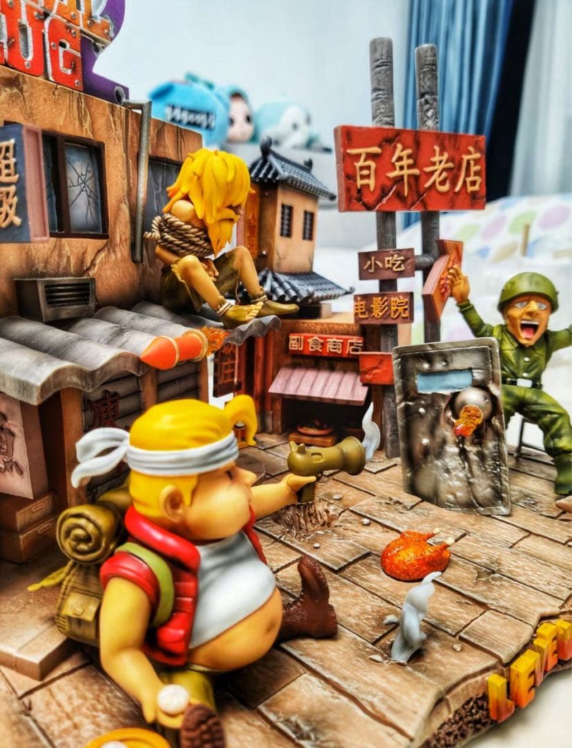 メタルスラッグ 2 Krazy Art チャイナタウン スタチュー フィギュア