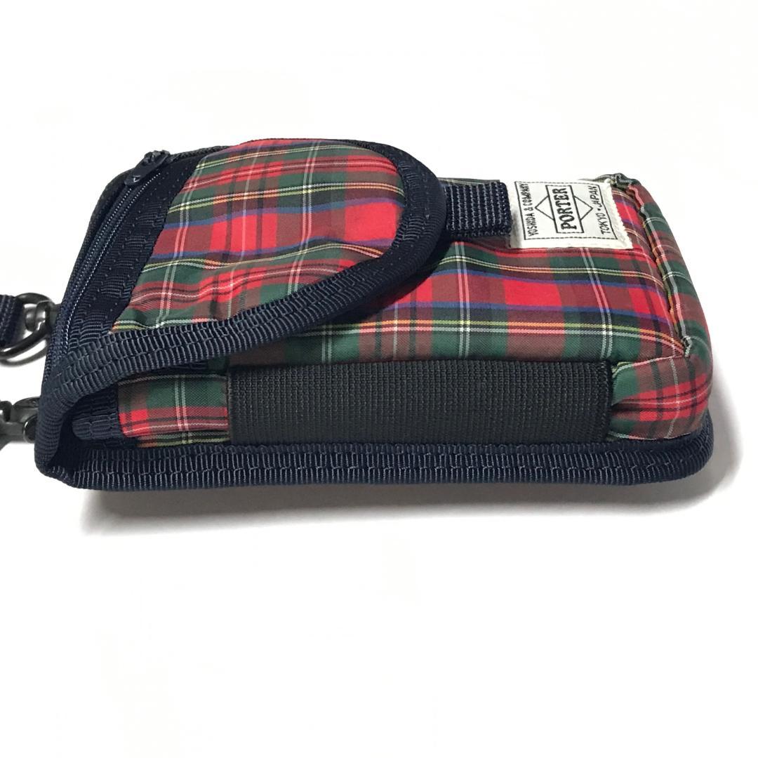 ポーター ビームス ワークス デジタル ケース チェック柄 Ｂ印 吉田カバン